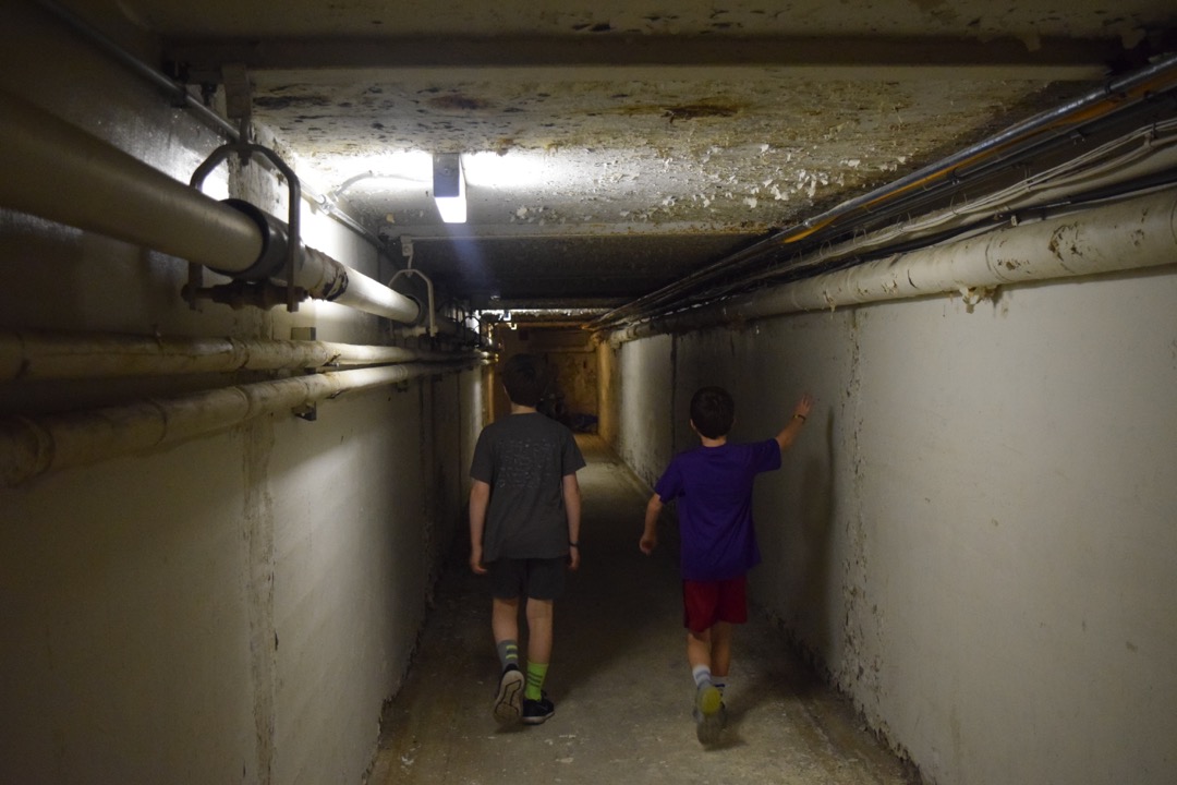 Walking the Emma tunnels