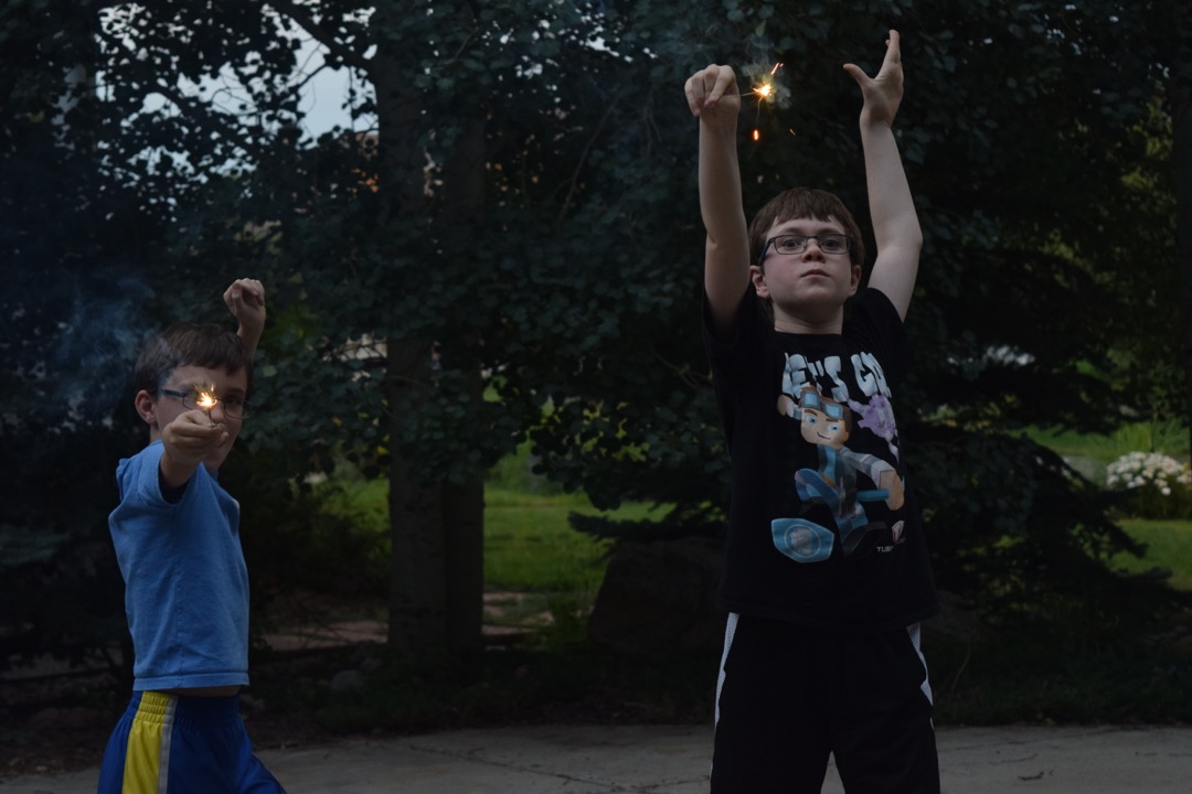 Dramatic sparklers
