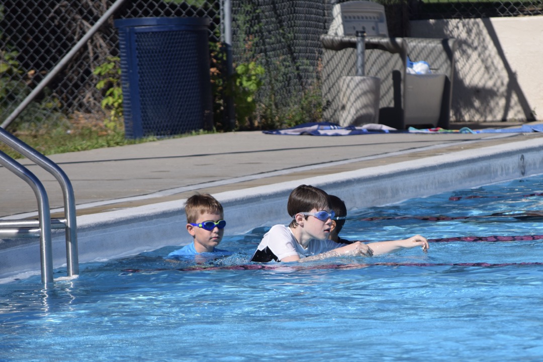 Last day of swimming lessons