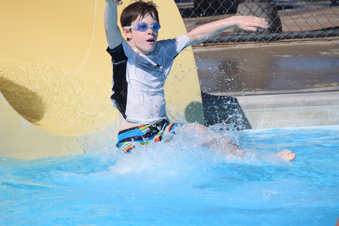 Off the slide