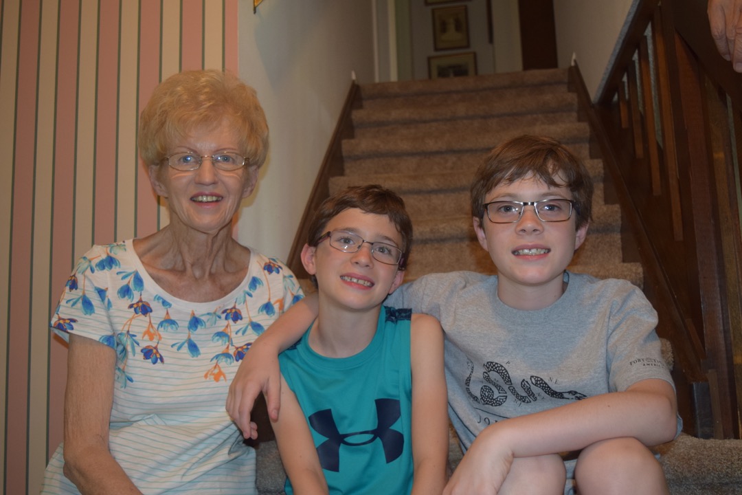 Grandma and brothers