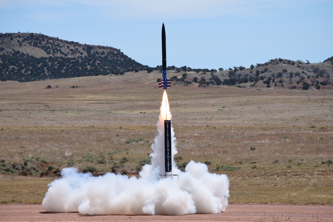 Genesis rocket launch with other payloads