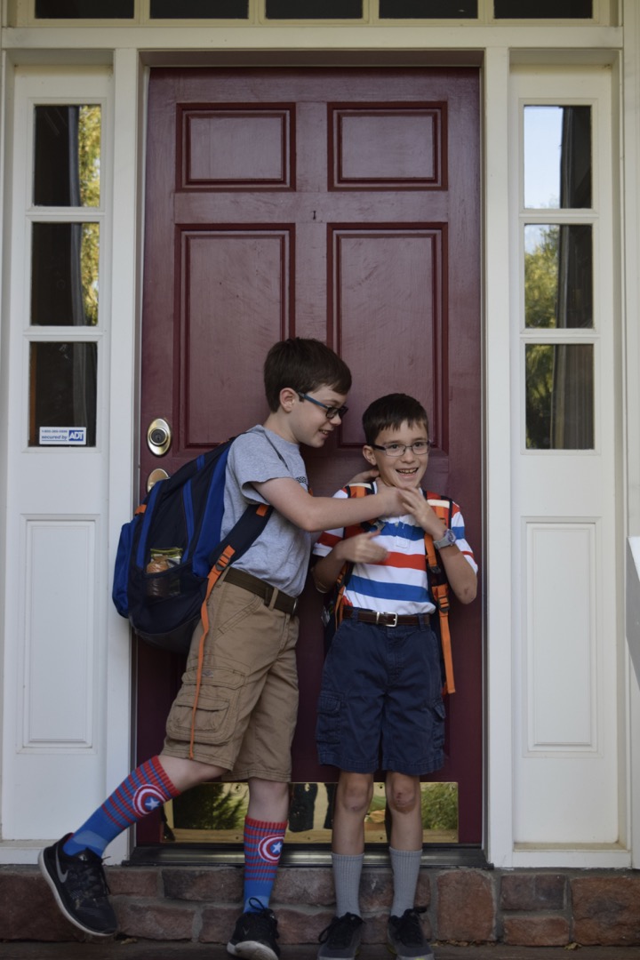 Brotherly school days