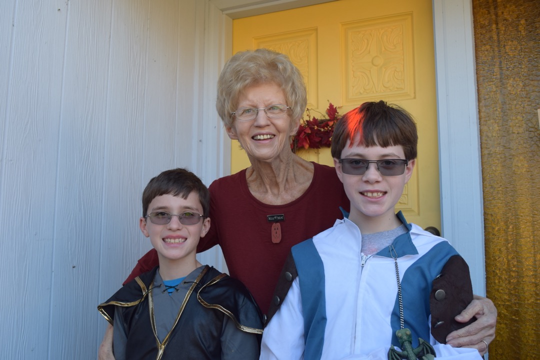 Halloween with Grandma