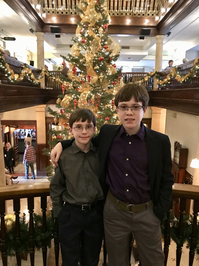 Hotel Boulderado Christmas tree