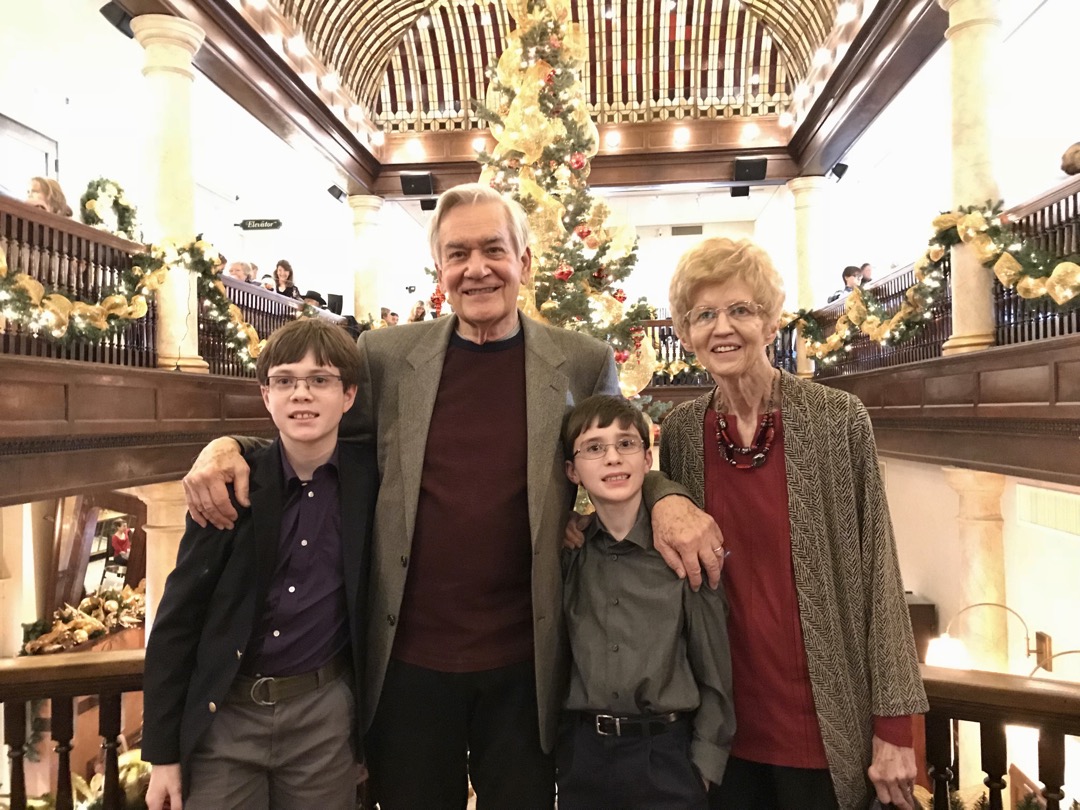 Thanksgiving with Grandma and Grandpa