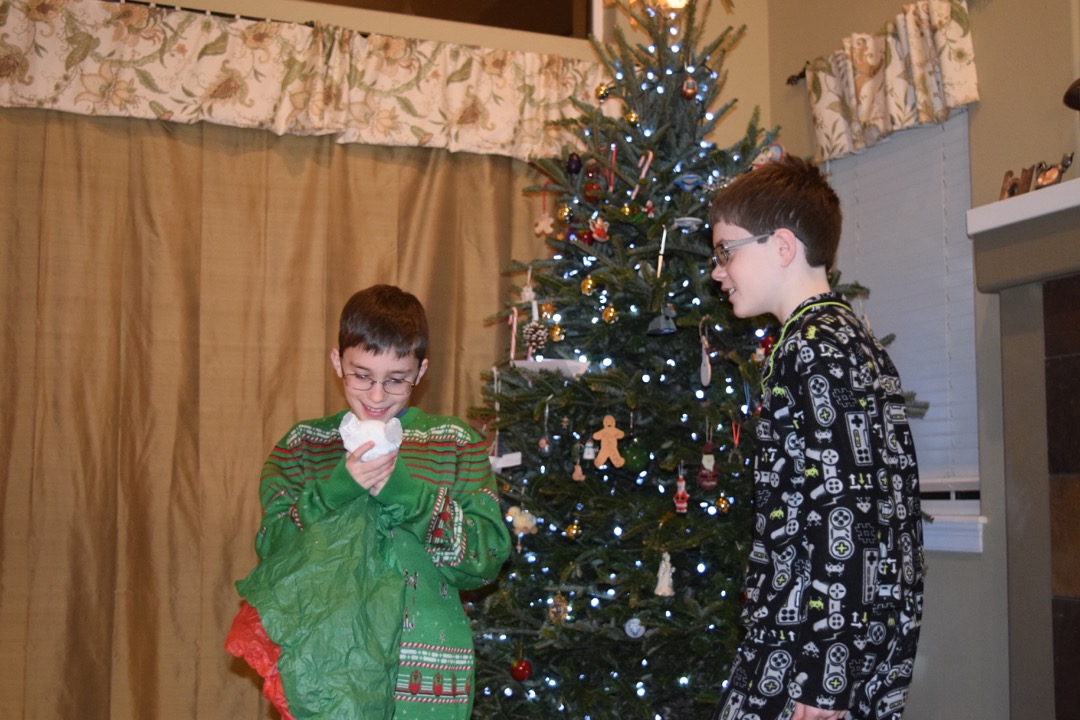 Exchanging gifts