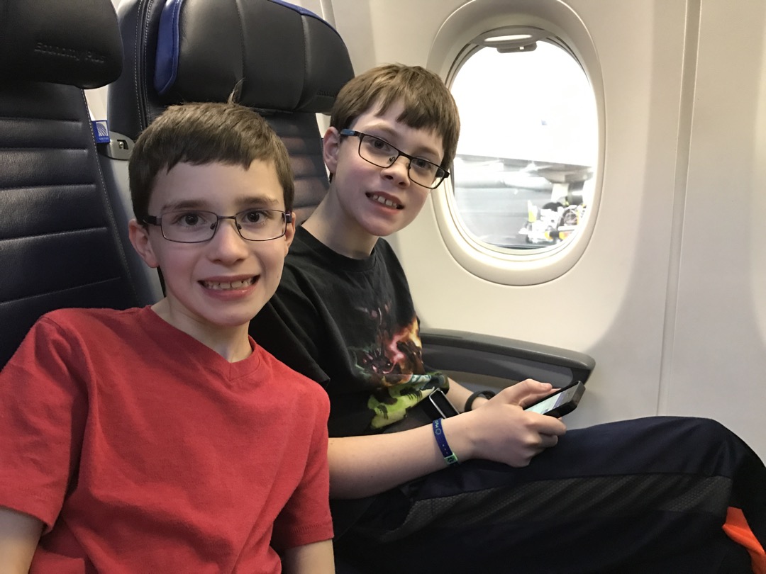 On our way to Florida for long weekend!