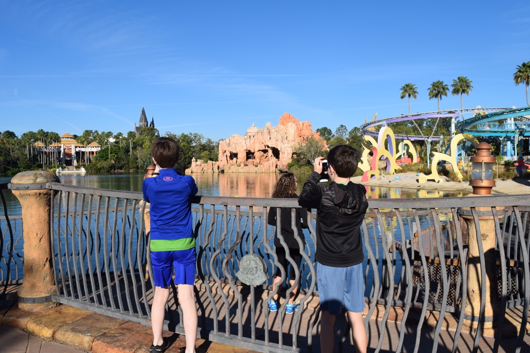 We can see Hogwarts from here!