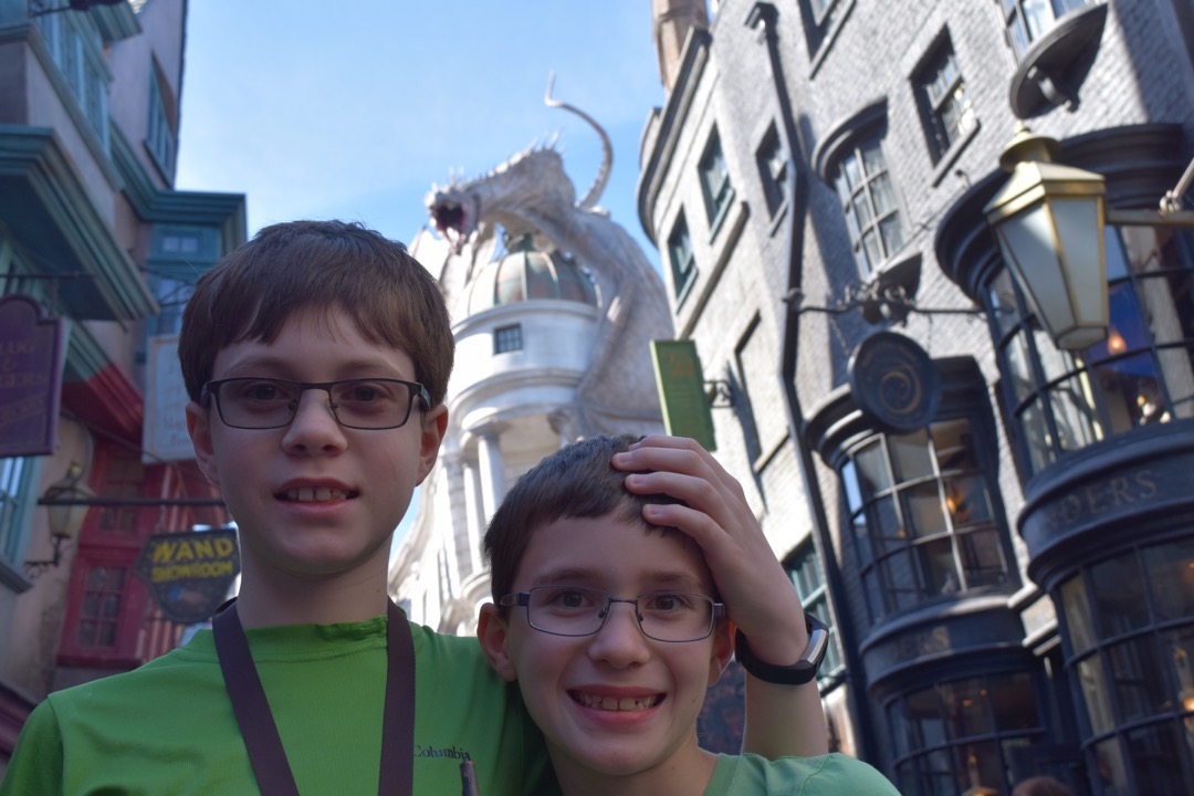 In Diagon Alley