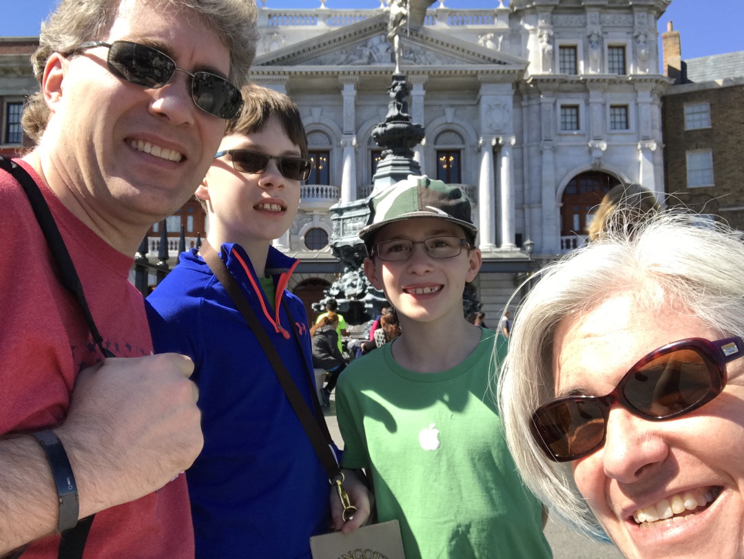 Selfie in London