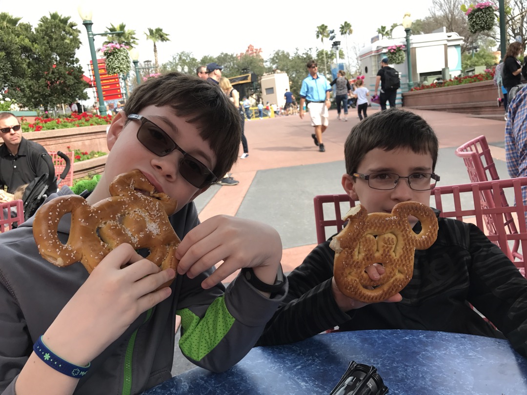 Mickey pretzels