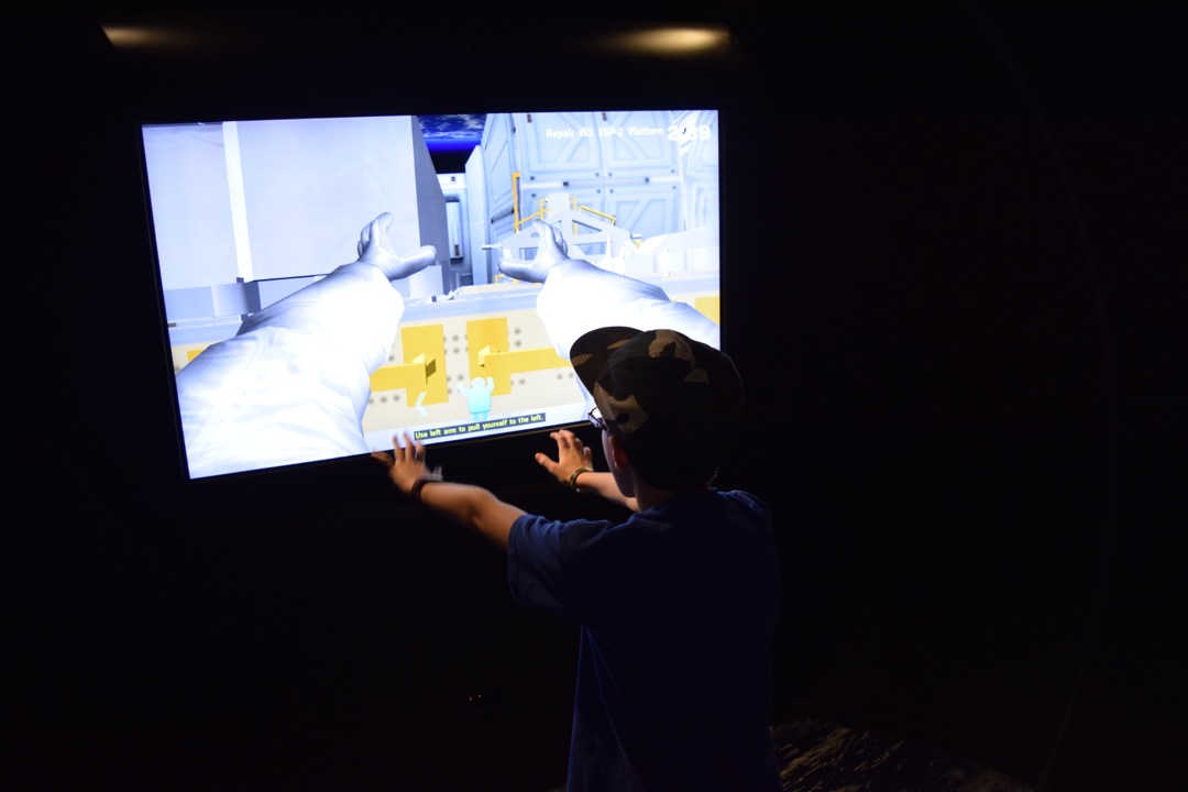 Ted does a virtual EVA