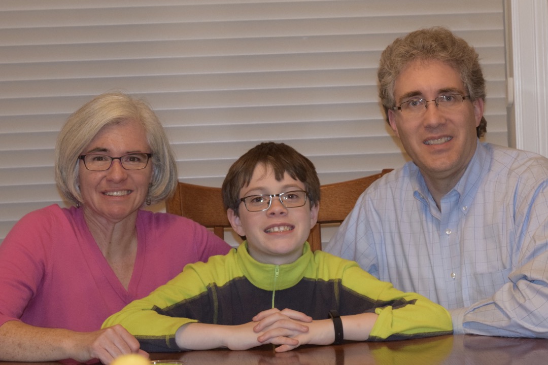 With Mom and Dad