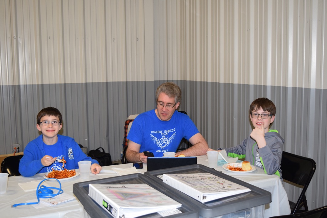 Spaghetti dinner and fundraiser in support of district robotics