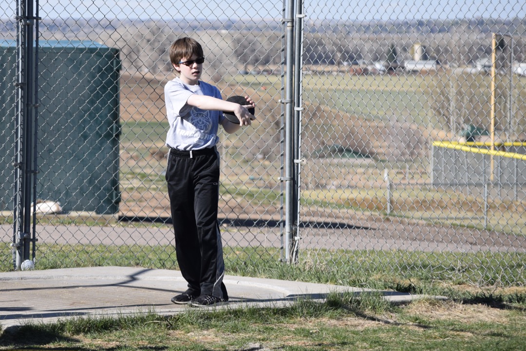 Discus wind up
