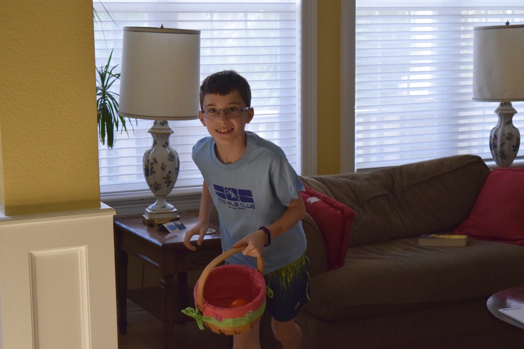 Our own Easter egg hunt