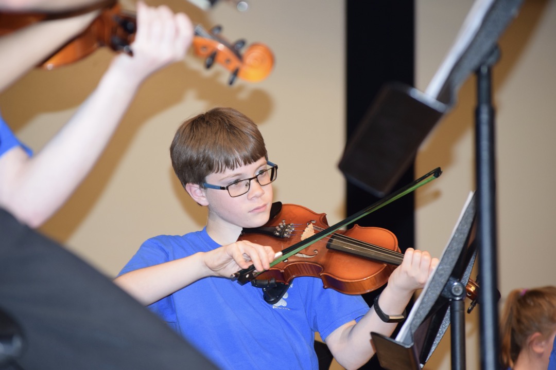 Last 6th grade orchestra concert