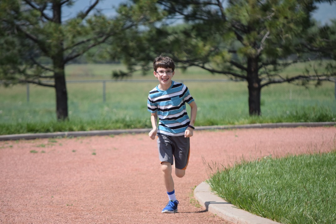 Running around