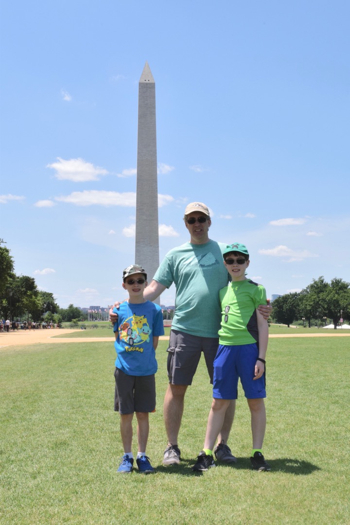 At the National Mall. If only we could find a monument...