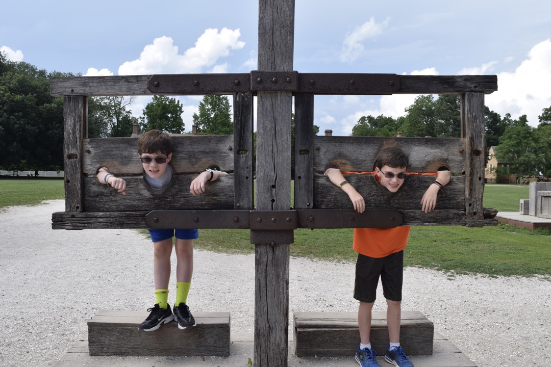 Both in the stockade!