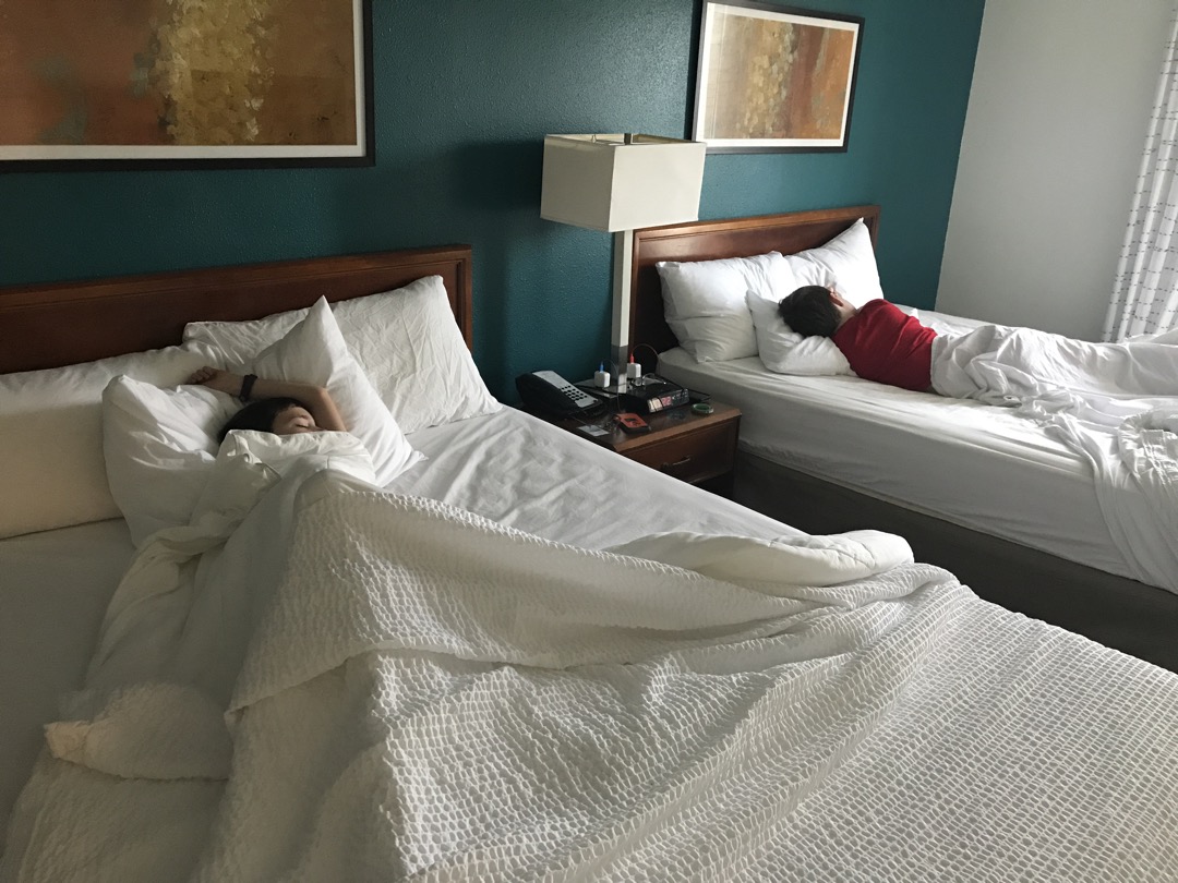 Vacationing is hard!