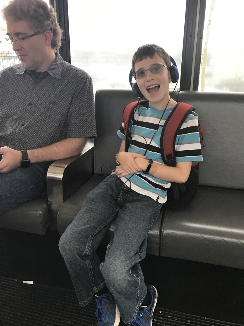 Rocking out on the way back to CO