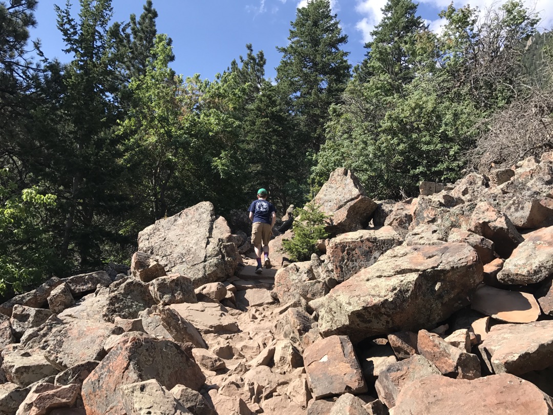 Boulder field