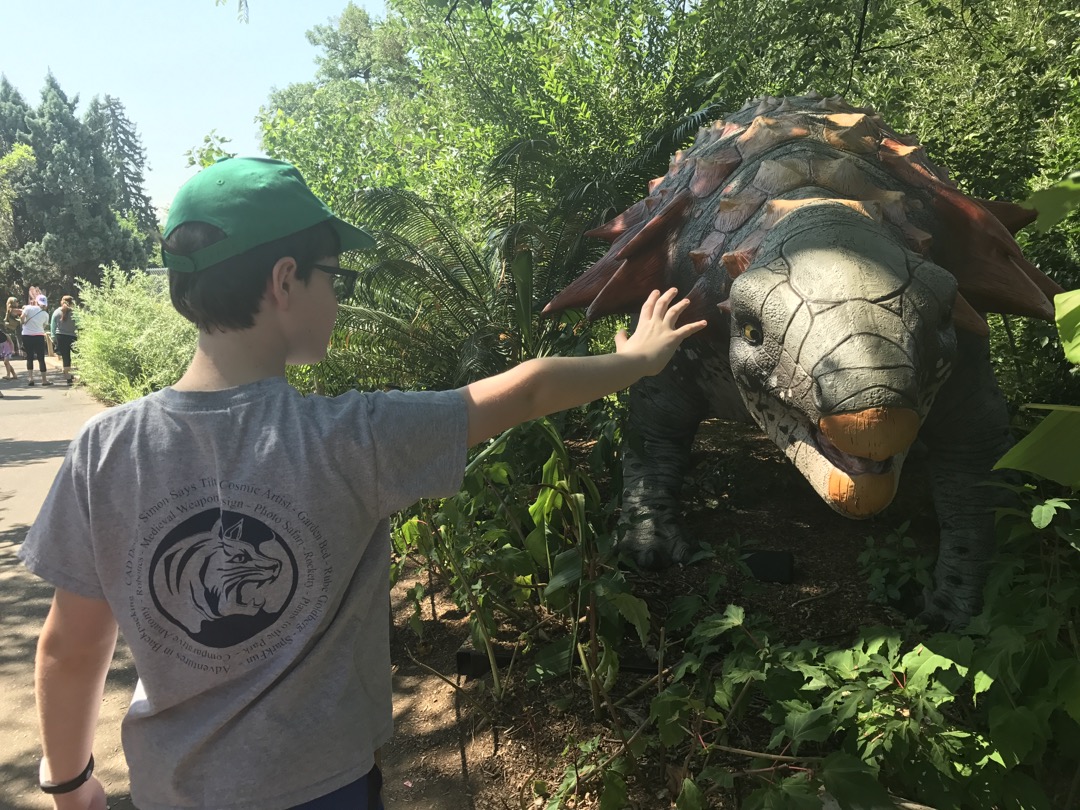 Using the Force on a dino