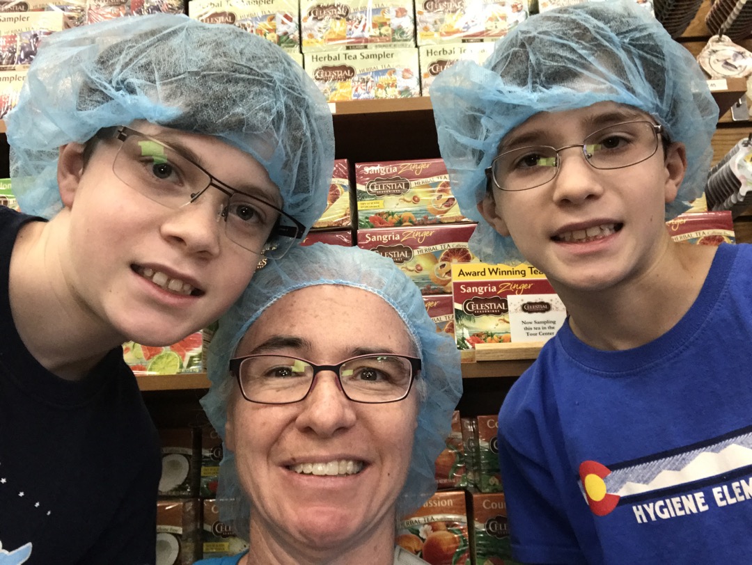 Hairnet selfie!