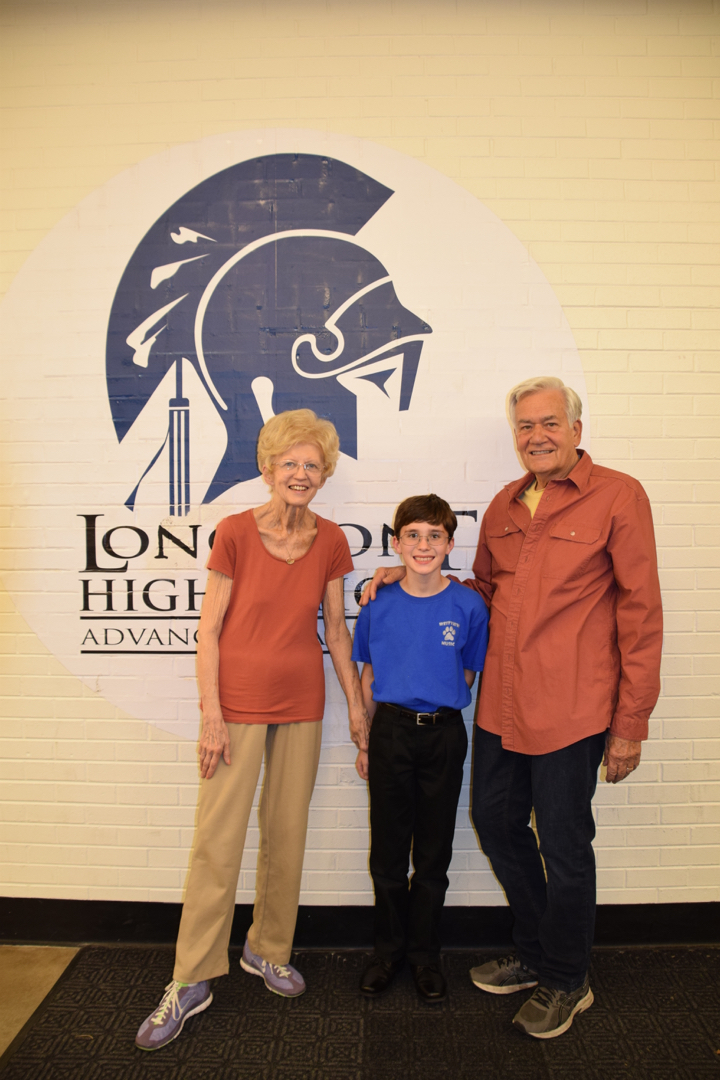 After the concert with Grandma and Grandpa