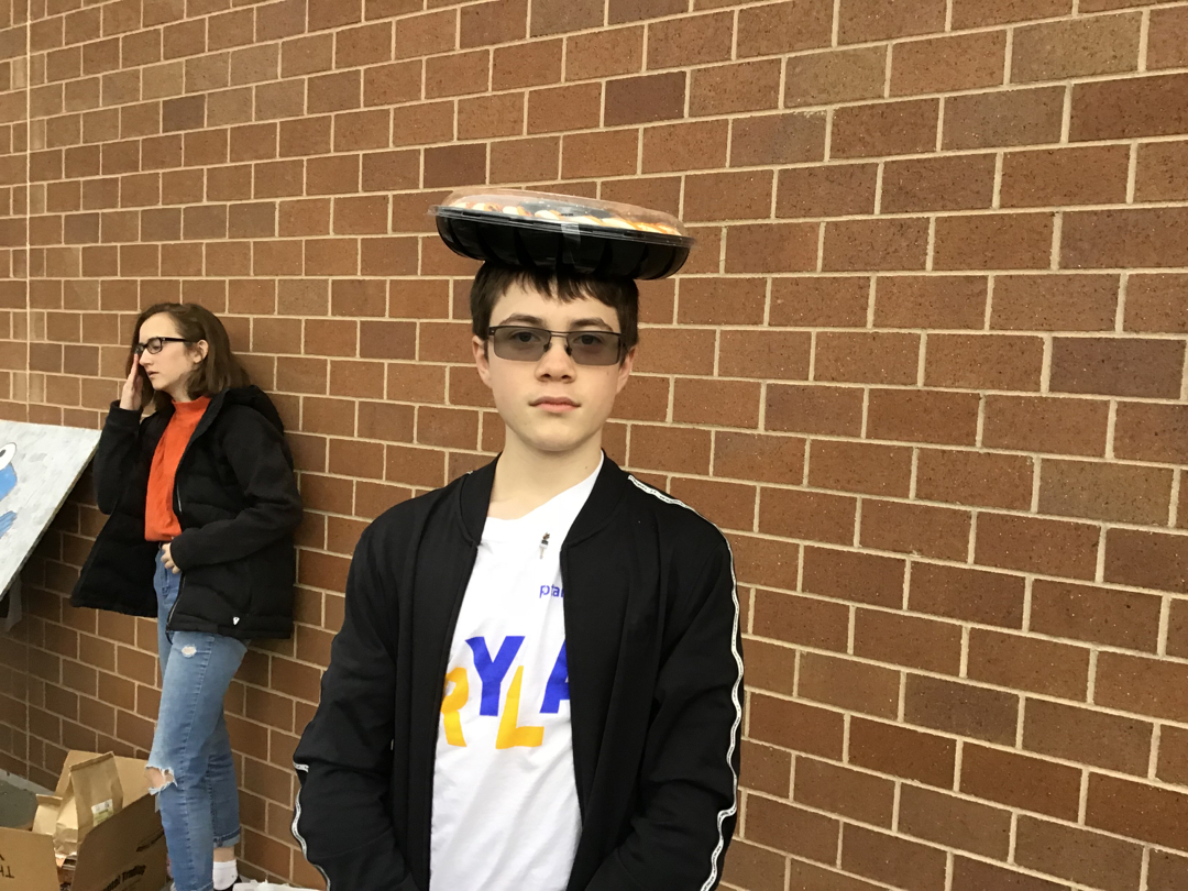 Tim volunteered at Hygiene's Fall Festival for NJHS hours