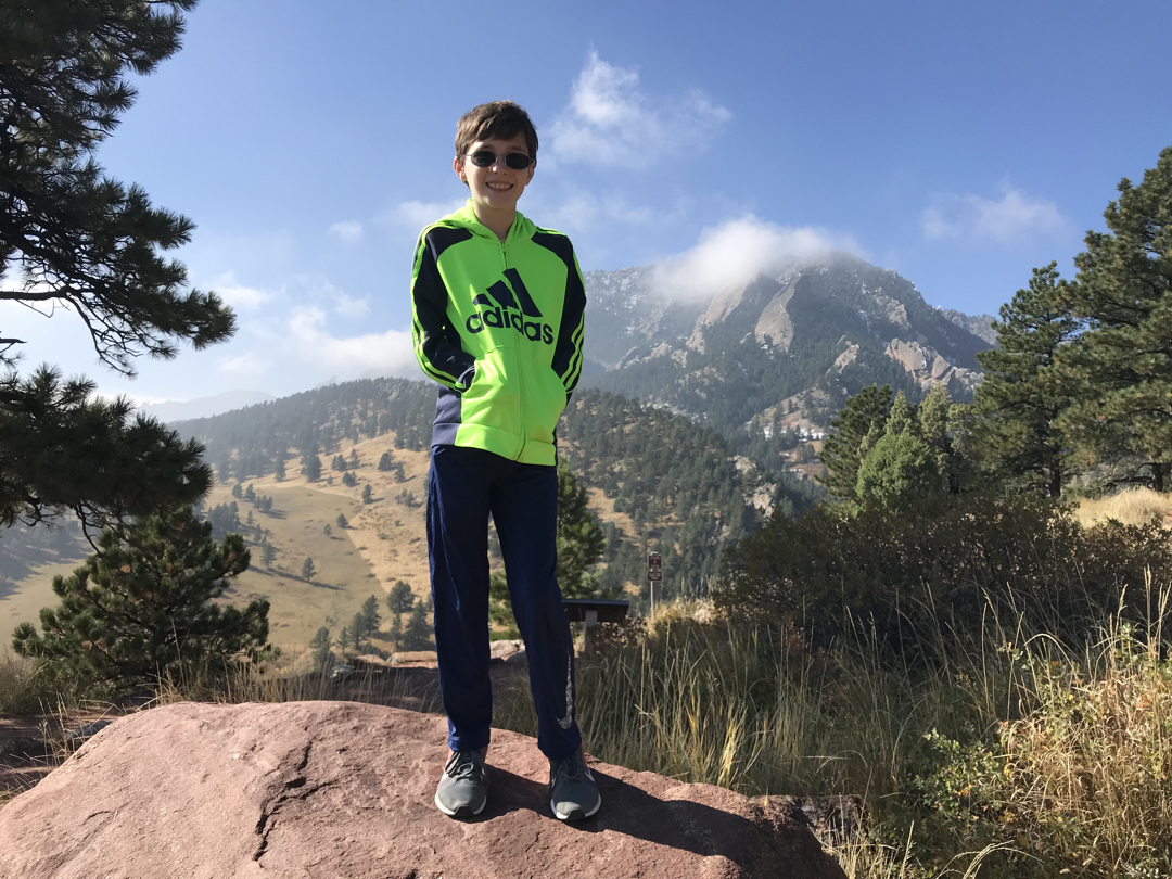 Ted on the NCAR lookout