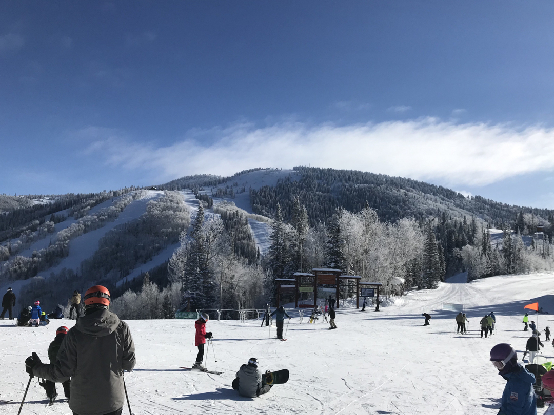 Cold but amazing conditions