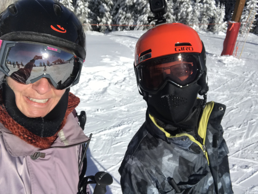 Mom and Tim strike out together