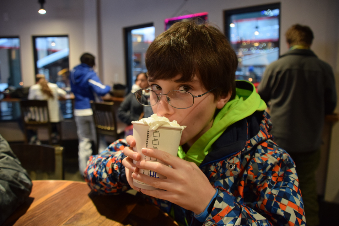 Hot chocolate for a cold night