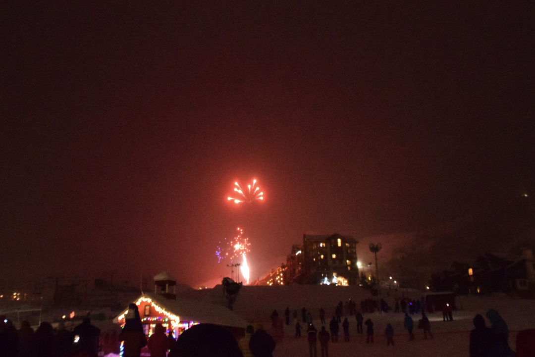 Fireworks over Steamboat