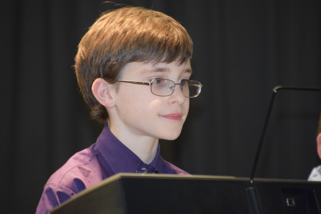 On the keyboard