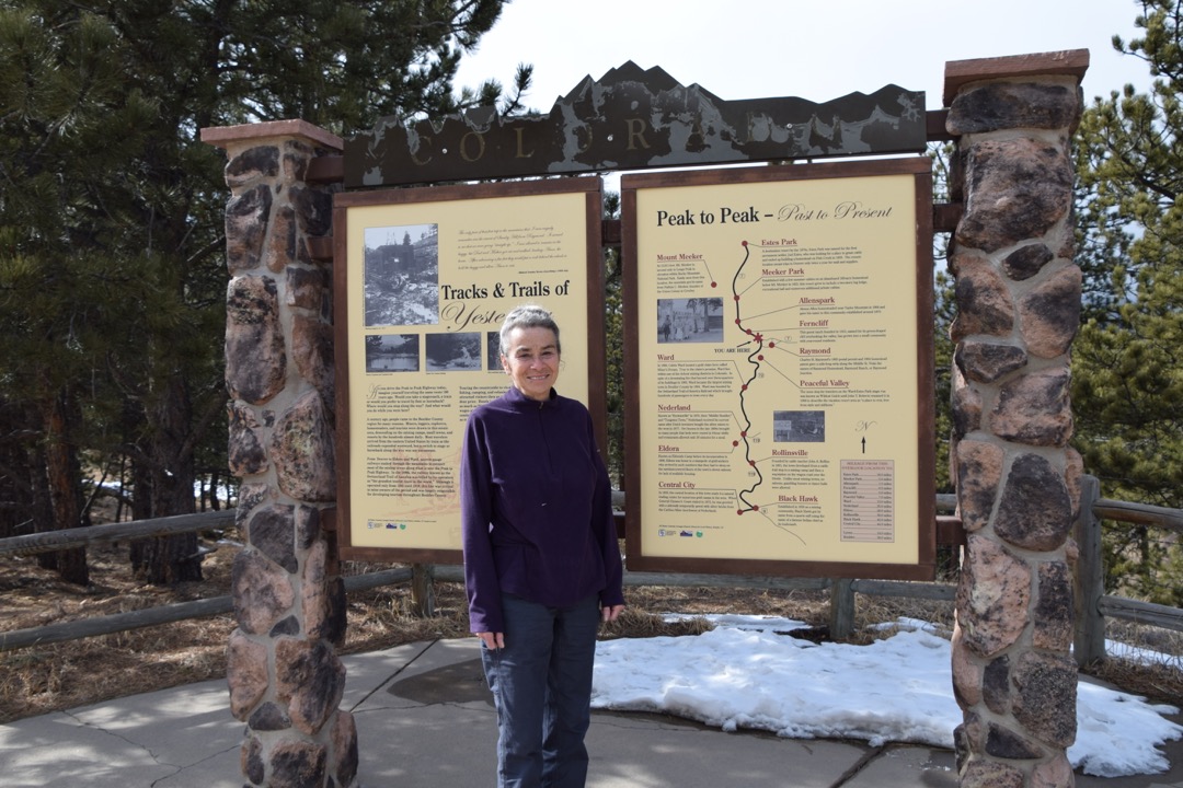 On our way to Estes Park
