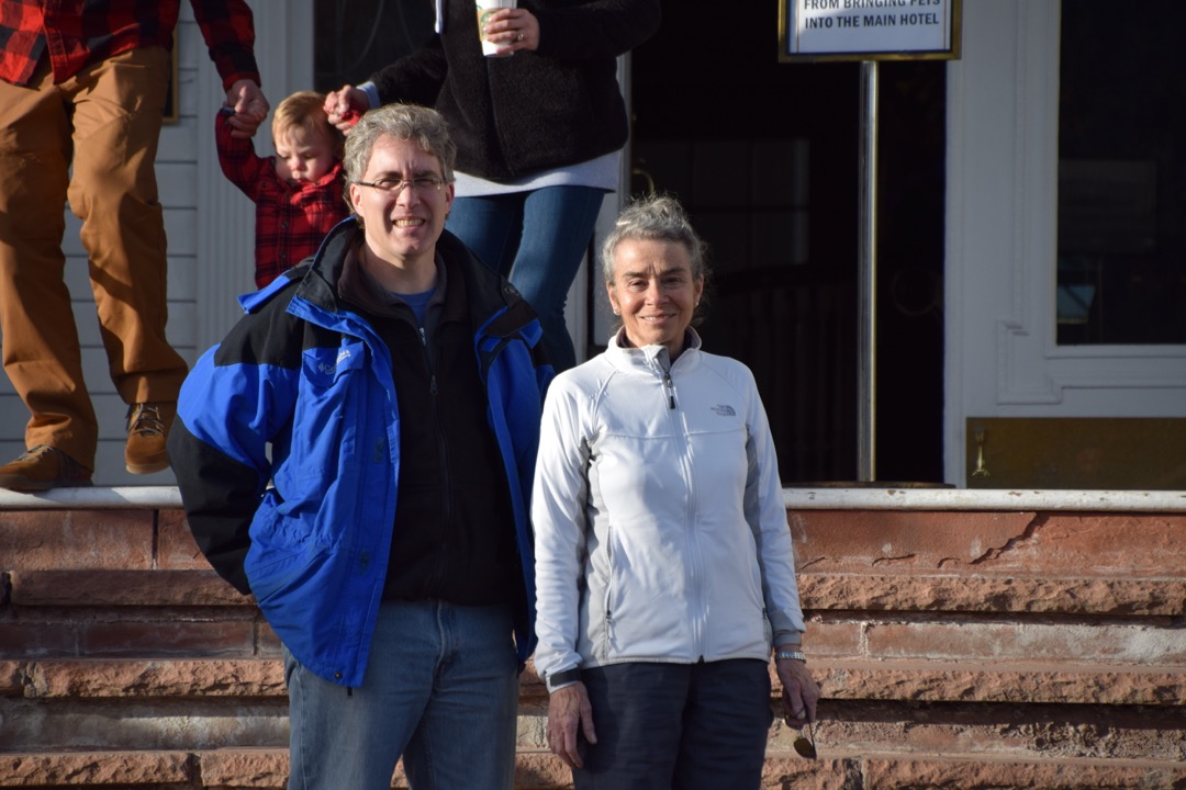 Jeff and Memere at the Stanley Hotel