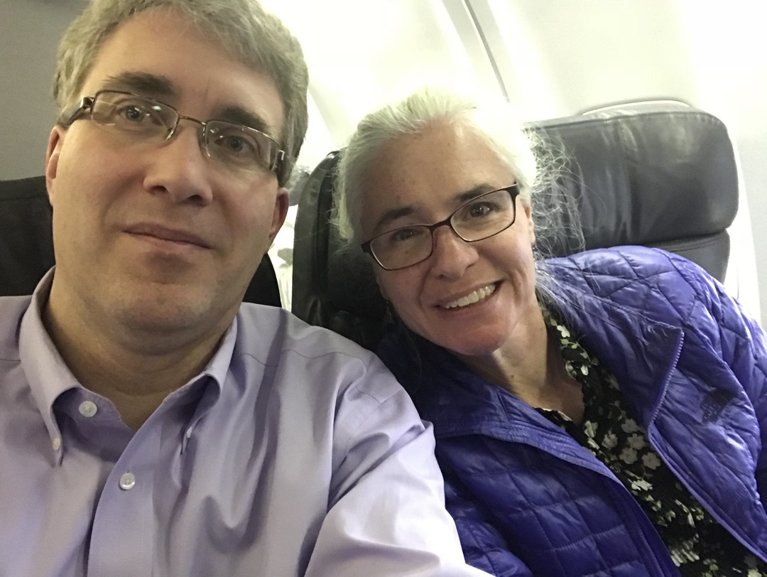 On our way to DC - traveling in style!