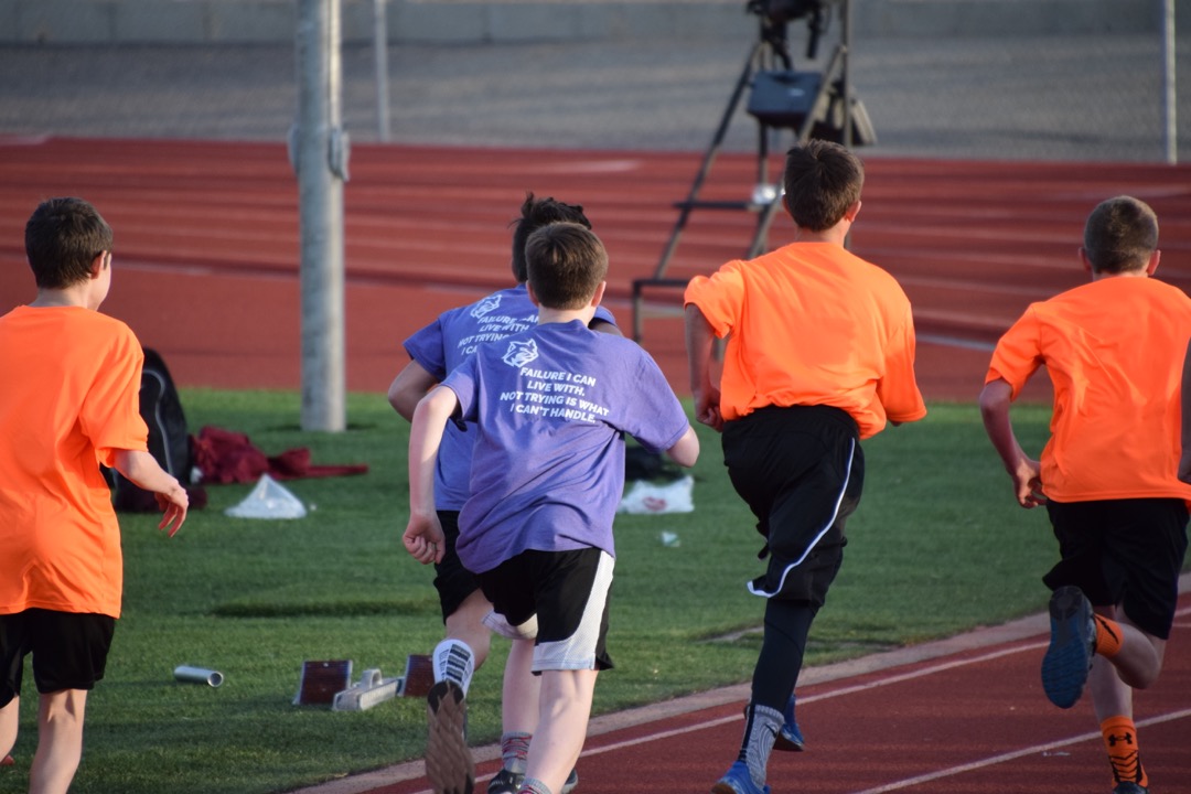 The start of the 800 M