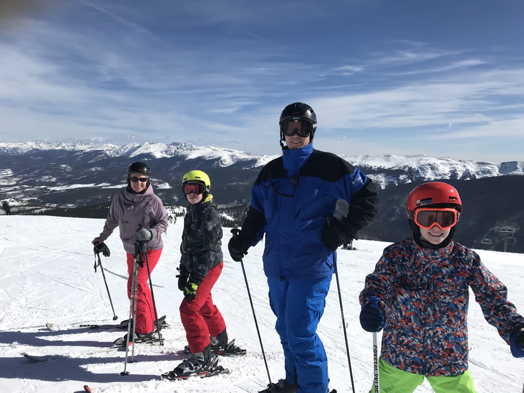 Top o' the world at Parsenn Bowl
