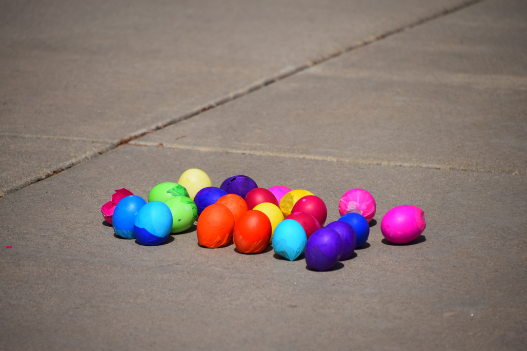 Confetti egg time
