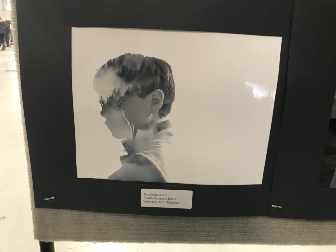 Tim's art in the district art show