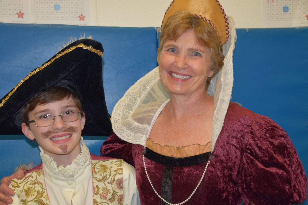Ted and Mrs. Hockman