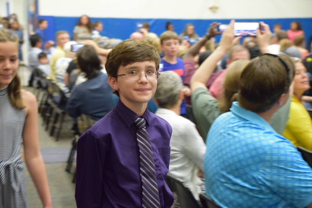 Ready for the 5th grade Continuation Ceremony