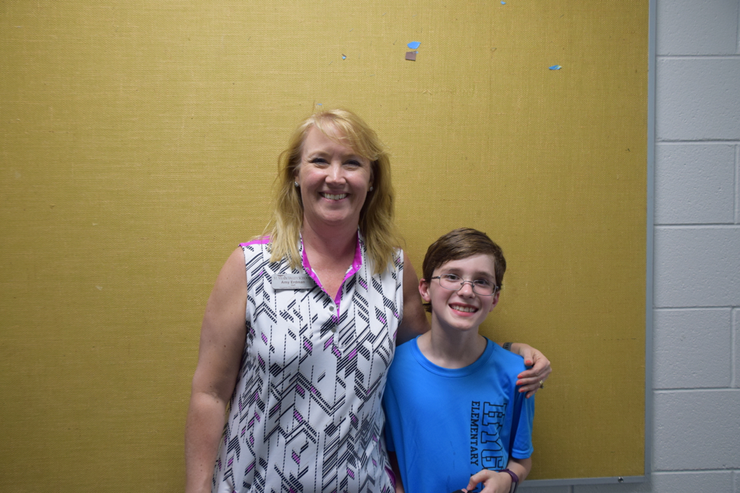 Ted and Mrs. Erdman