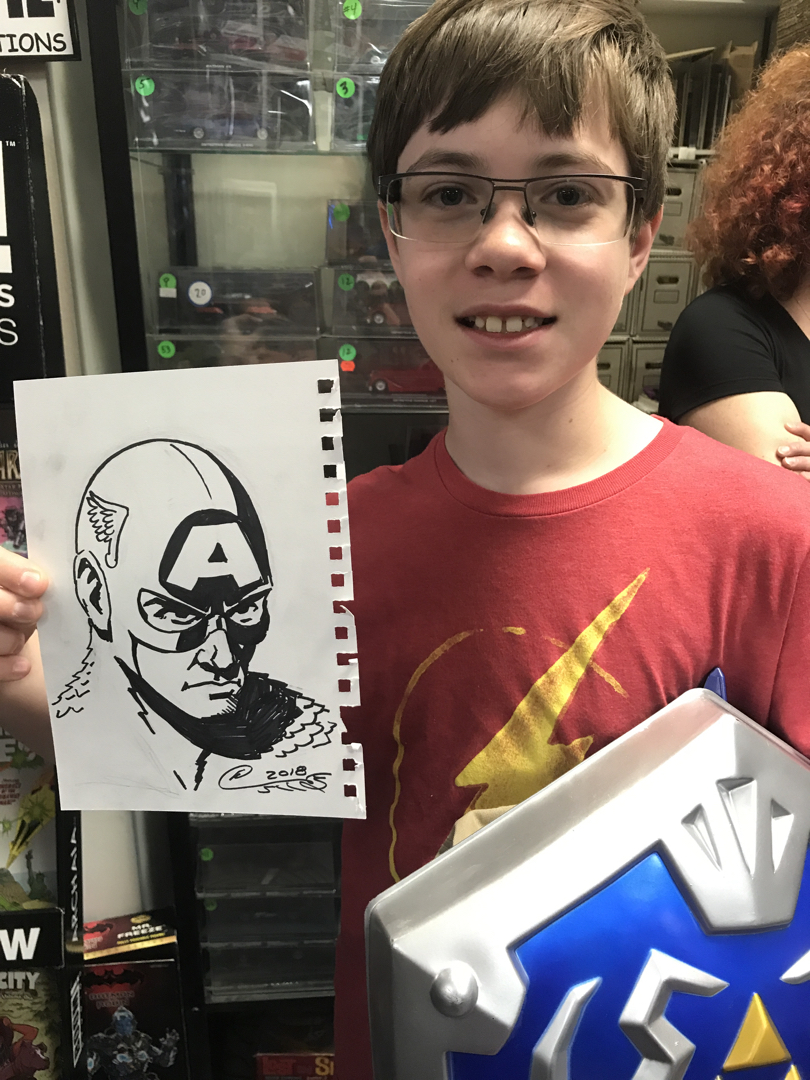 Free Comic Book Day sketch