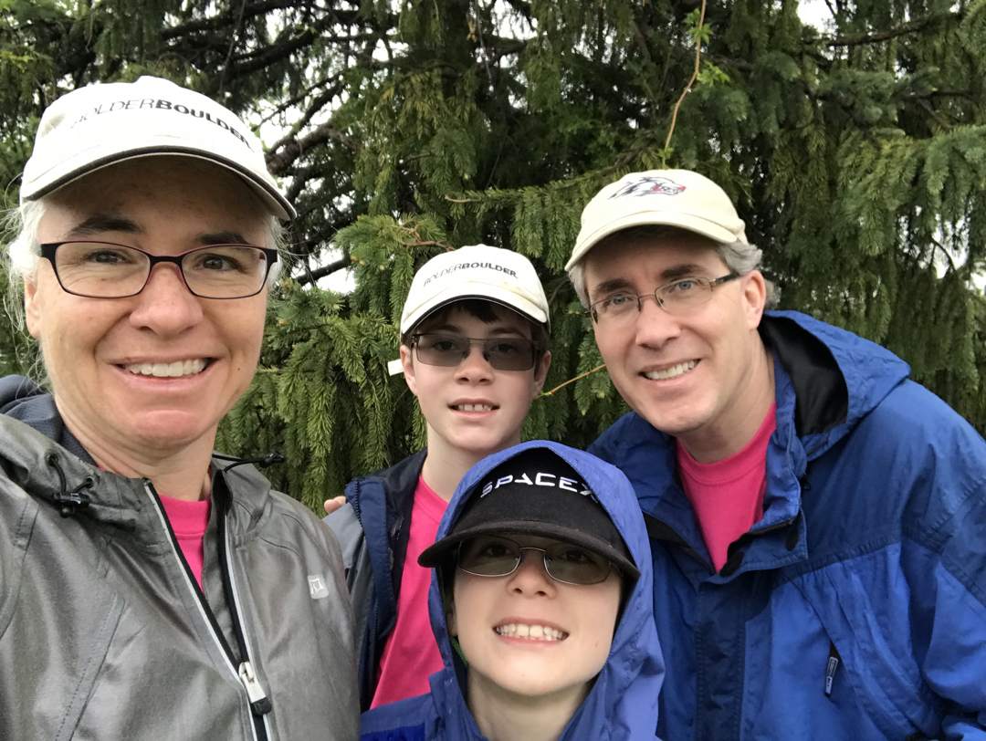 A rainy day for the Happy Smackah 5K